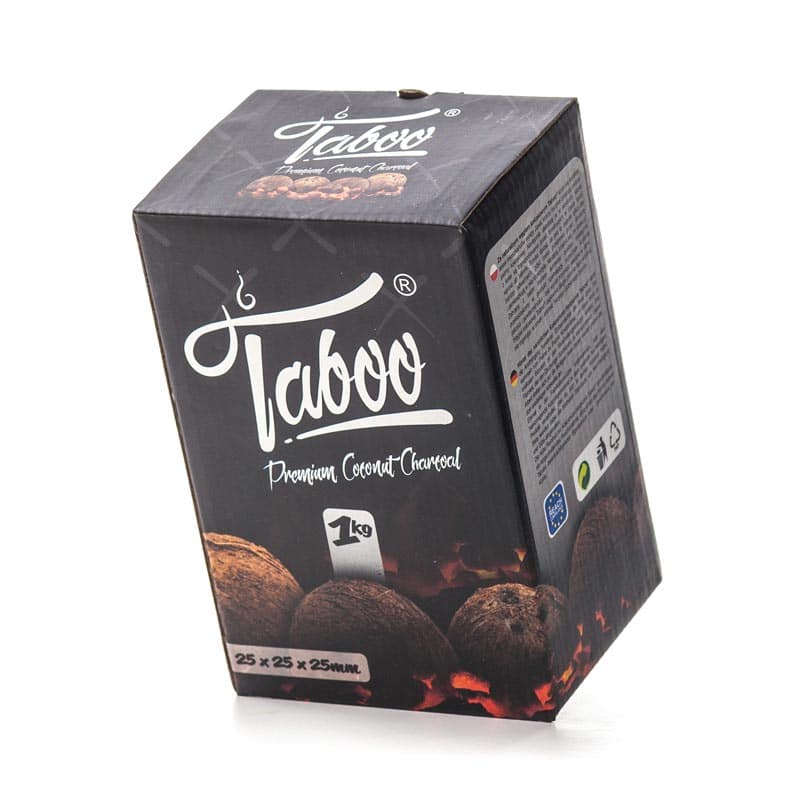 cooperate Dismantle Surrounded Carbuni pentru narghilea TABOO Cocos (1kg) - eTutun.ro