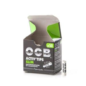 Filtre Ceramica & Carbon OCB Activ Tips (50)