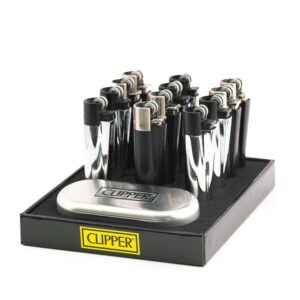 Bricheta CLIPPER Metal Black / Silver / Box