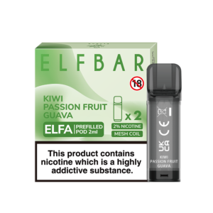Cartus Elf Bar ELFA Kiwi Passion Fruit Guava