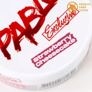 Nicotine pouch PABLO Exclusive Strawberry Cheesecake