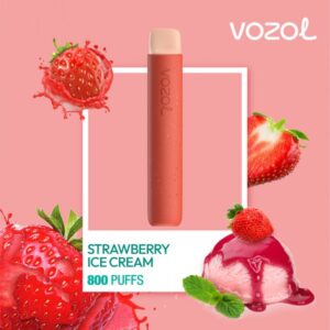 VOZOL Star 800 Strawberry Ice Cream
