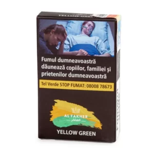 Tutun de narghilea AL FAKHER Yellow Green (50g)