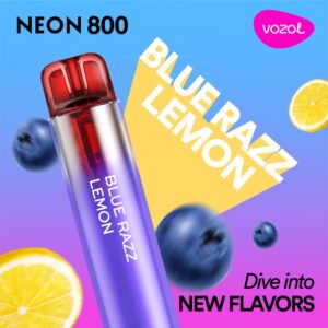VOZOL Neon 800 Blue Razz Lemon