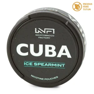 Nicotine pouch CUBA Black Ice Spearmint