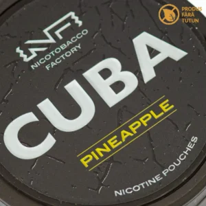 Nicotine pouch CUBA Black Pineapple
