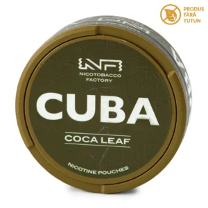 Nicotine pouch CUBA Exclusive Coca Leaf