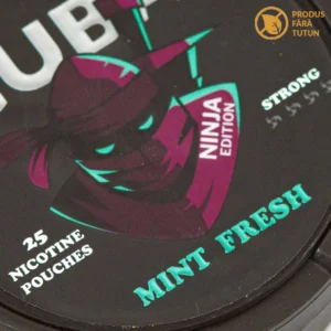 Nicotine pouch CUBA Ninja Mint Fresh