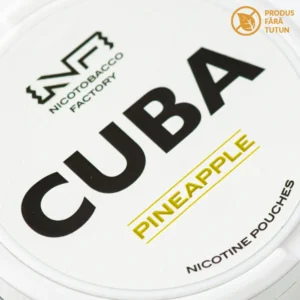 Nicotine pouch CUBA White Pineapple