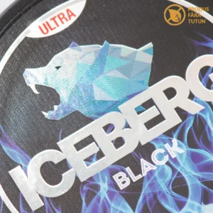 Nicotine pouch ICEBERG Black