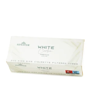 Tuburi tigari SENATOR Premium White Carbon Extra (200)