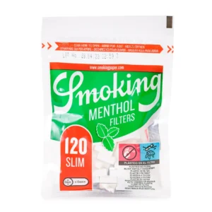 Filtre SMOKING 6mm Slim Menthol (120)
