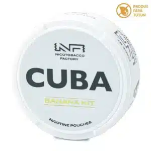 Nicotine pouch CUBA White Banana Hit (10.4 mg/pouch)
